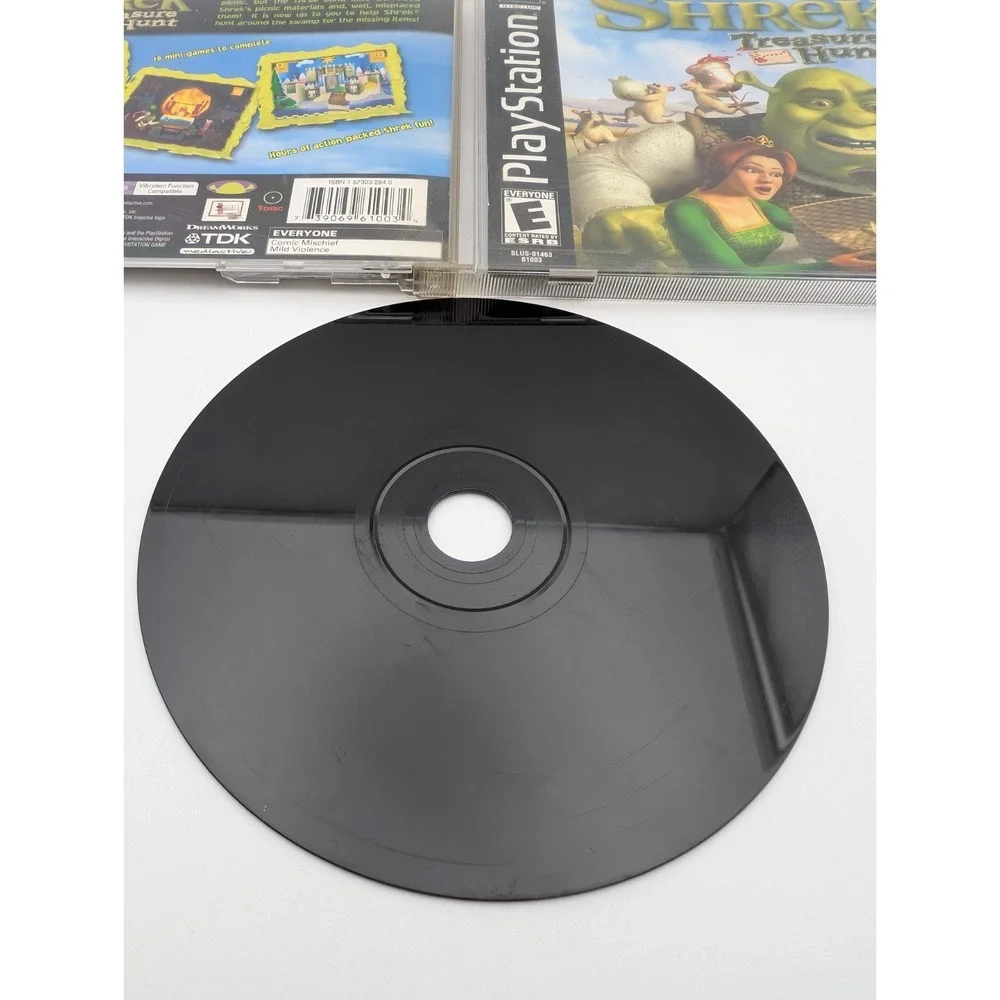 Shrek: Treasure Hunt (Sony PlayStation 1, 2002) Ps1 Complete CIB